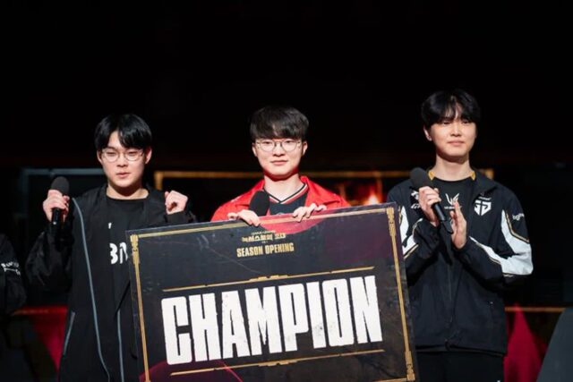 롤 최강 라인은 ‘미드’…2025년 LCK 개막 이벤트전 우승
