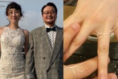 너무 가난해서.. 치실 묶어 프로포즈 했던 배우 커플