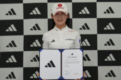 KLPGA 스타 황유민, 아디다스골프와 스폰서십 연장