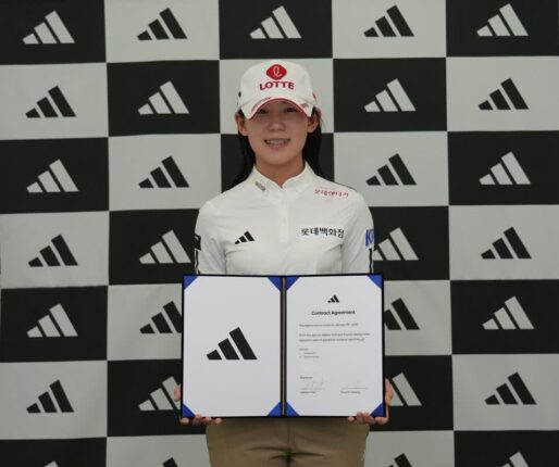 KLPGA 스타 황유민, 아디다스골프와 스폰서십 연장