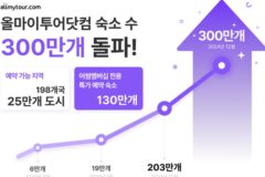 198개국 300만 개…올마이투어닷컴, 국내 OTA 최다 수준 숙소 확보