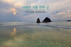 서해안 가볼 만한 곳 태안 안면도 꽃지해수욕장
