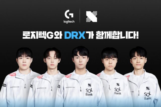 로지텍, DRX와 6년 연속 파트너십···베테랑 영입 전력 보강 나서