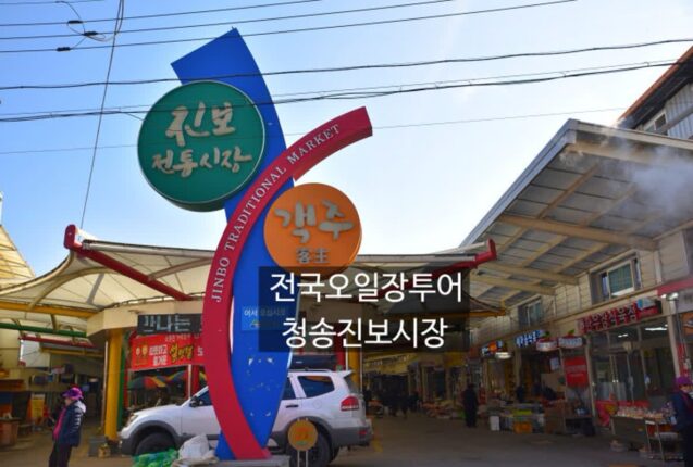 전국 오일장 투어 청송 진보시장 설맞이 풍경