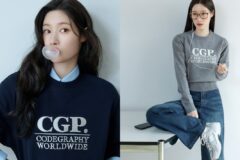 정채연, 코드그라피 새로운 뮤즈로 발탁…세련된 데일리 클래식 무드 완성