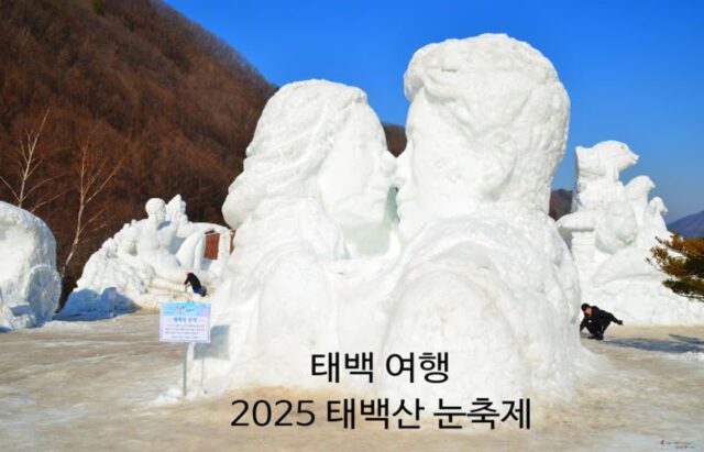 2025 태백 눈꽃축제 태백산 눈 축제 출연 가수 프로그램 주차장