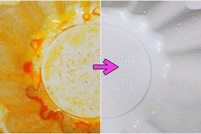 고추기름 범벅 ‘포장용기’ 10초만에 세척 끝! 온가족이 칭찬하네요~