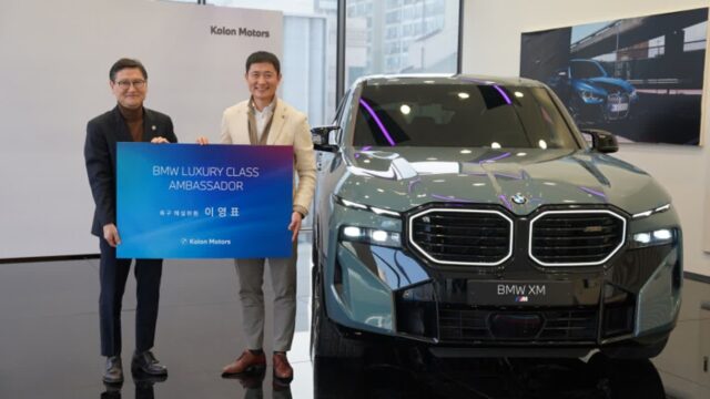 BMW 코오롱 모터스, 이영표·최나연 엠버서더로 뽑혀