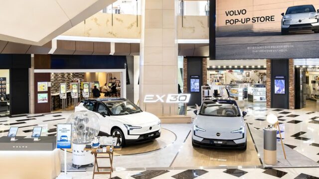 볼보자동차코리아, 차세대 순수 전기 SUV, 볼보 EX30 팝업 스토어 진행