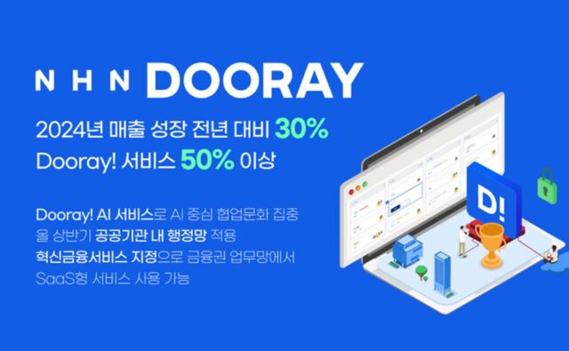 지난해 매출 30% ‘쑥’…NHN두레이, 올해 공공·금융권 본격 공략