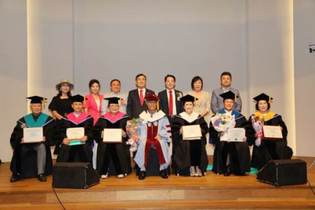 美 이스턴 프라임 대학교, 4월 11일 제7기 명예박사 학위 수여식