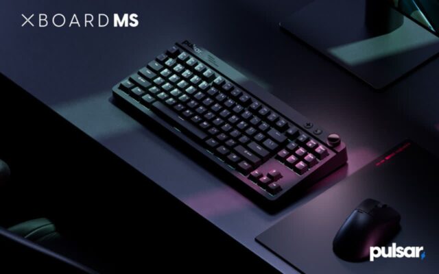 펄사, 압도적 스캔레이트 게이밍 키보드 ‘XBOARD MS’ 발매