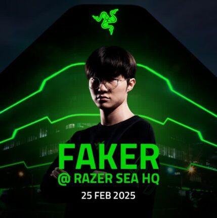 레이저, 페이커 파트너십 10주년 기념 행사 진행