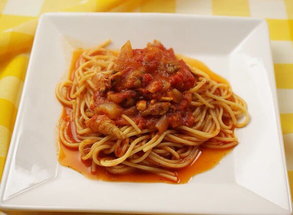 홀토마토 요리 감칠맛 좋은 토마토 해물 파스타 만들기