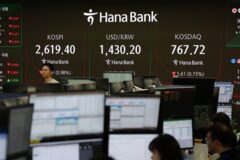 [25일 오전 시황] 美 기술주 급락에 코스피 약세 출발…국내 AI주 경계감