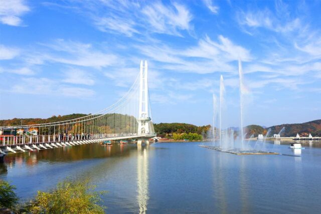 “벌써 90% 예약 마감?”… 출렁다리와 캠핑을 동시에 즐기는 인기 봄나들이 명소
