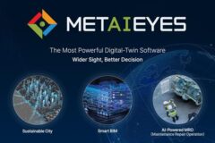 네비웍스, MWC 2025서 스마트시티 AI 융합 실감형 가상현실 기술 공개