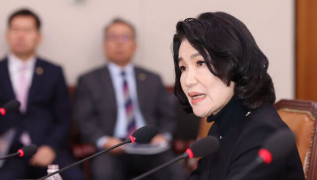 이진숙 “이재명 ‘먹사니즘’ 외치더니…민주당은 방통위 마비법 강행”