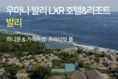[호텔 가이드_발리/5성급] 우마나 발리 LXR 호텔 앤 리조트:: 위치, 객실, 편의시설, 레스토랑