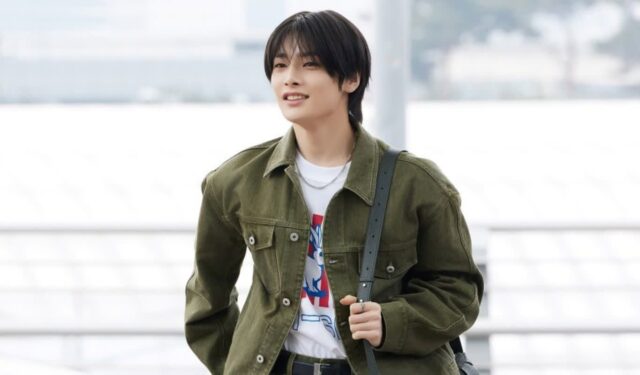 스트레이 키즈 아이엔, 런던 향하며 감각적인 공항 패션 선보여