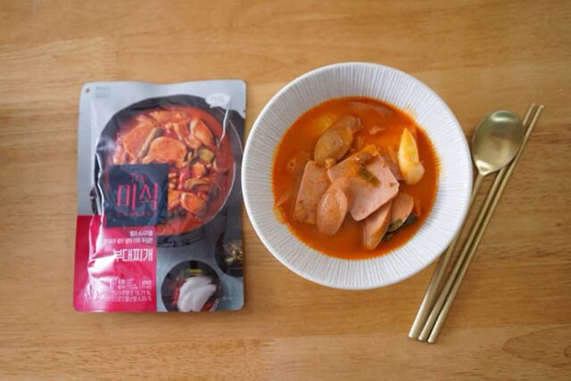 스팸부대찌개 끓이는법 쉬운 더미식 부대찌개 활용팁