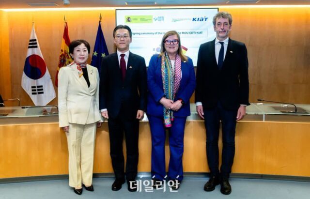 한-스페인, 첨단산업 분야 협력 강화…KIAT-CDTI, 업무협약 갱신