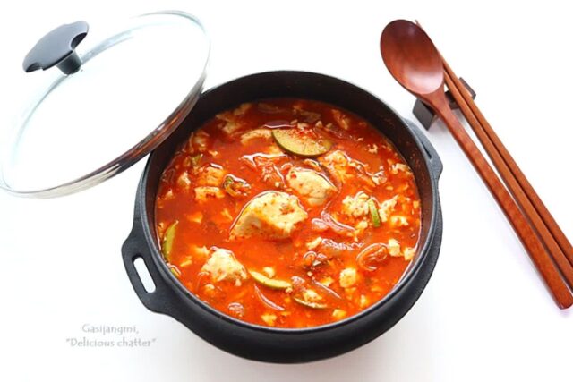 순두부찌개 레시피 얼큰한 국물요리 찌개 반찬 순두부 요리