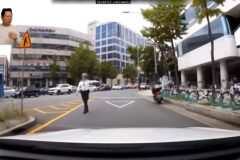 보행자도 없었는데… 교통섬 우회전 일시정지 안 했다고 단속? 논란된 경찰 단속