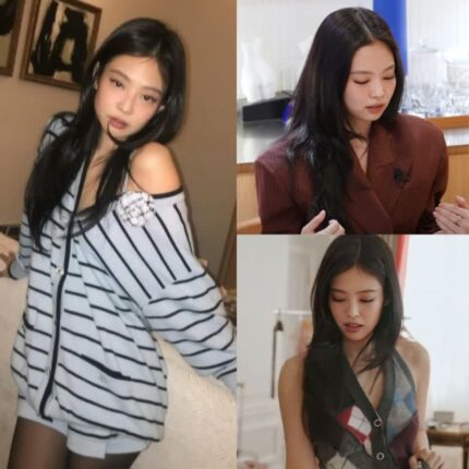 제니가 쏘아올린 레이어드컷 긴머리 C컬