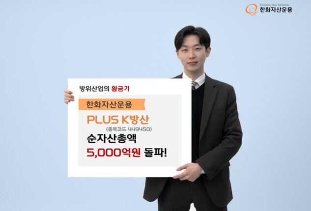 한화자산운용 ‘K-방산 ETF’, 순자산 5000억원 돌파