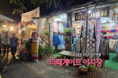 태국 치앙마이 여행 타패게이트 야시장