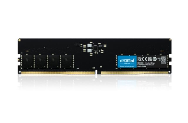 대원씨티에스, 마이크론 DDR5-5600 64GB 고용량 메모리 출시
