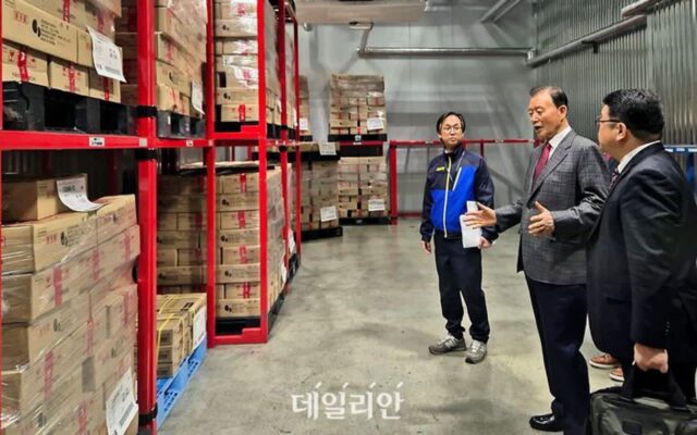 홍문표 aT 사장 “일본서 K-푸드 경쟁력 위해 물류 인프라 강화 필수”