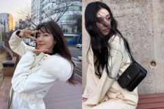 박한별과 채영, 꽃샘 추위를 넘기는 스타일링