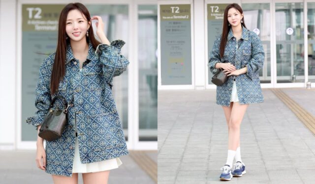 채수빈, 봄을 입고 걷다…사랑스러움 가득한 공항패션