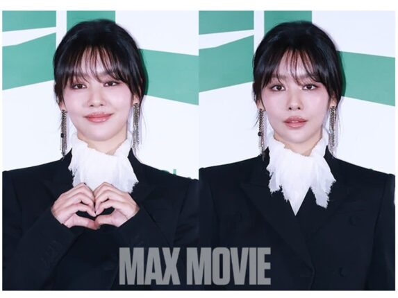 [위클리 포토] 하트도 우아하고 품격있다, 차주영의 스크린 데뷔 현장