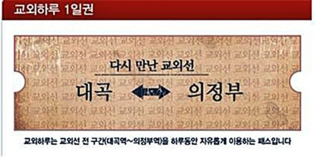 대곡~의정부 운행 교외선, 왕복 확대