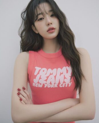 장원영이 그리는 봄의 청량함