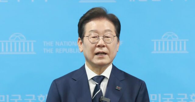 이재명 48.8%-김문수 10.9%… 한덕수 8.6%[리얼미터]