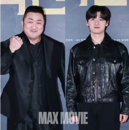 [맥스포토] 마동석·이다윗, ‘거룩한 밤’ 팀으로 호흡