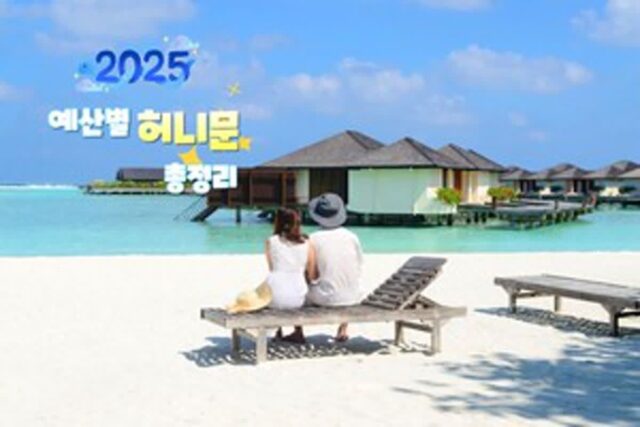 2025 신혼여행 비용 순위 TOP 8 예산별로 골라보는 허니문!