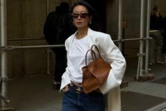기본 청바지 하나로 핀터레스트 출근 룩 완성하는 법