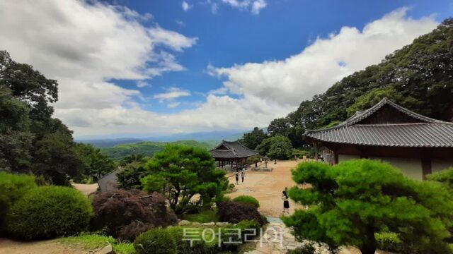 부석사, 무량수전과 안개바다의 아침 풍경