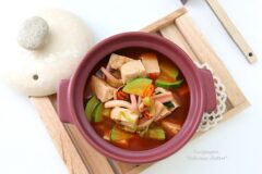 오징어 고추장찌개 간단 국물요리 고추장찌개 레시피 반건조오징어요리