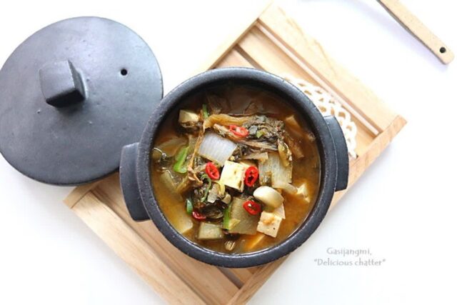 [1년 전 오늘] 시래기된장찌개 만드는 법 구수한 찌개 레시피 시래기요리 집밥