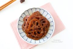 연근조림 레시피 아삭 연근요리 도시락반찬 집밥 메뉴
