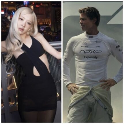 로제와 브래드 피트의 특급 만남, 영화 ‘F1 더 무비’