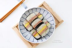 스팸 김밥 레시피 하와이안 무스비 간단 네모김밥 도시락메뉴