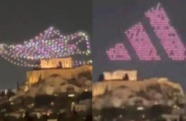 “문화유산 짓밟은 아디다스”…그리스 뒤집어 놓은 드론쇼, 무슨 일?