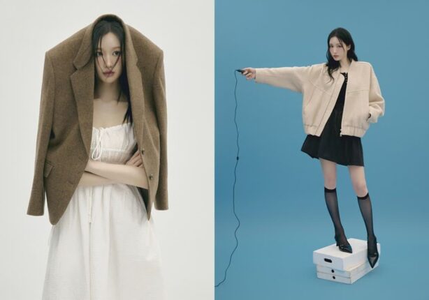 조혜주, PVCS 25FW 캠페인서 절제된 아름다움 선보여